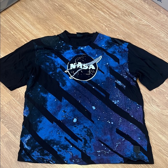 South Pole Black T-Shirt nasa size 4XB excellent condition - Picture 1 of 5